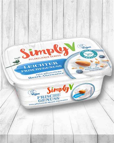 Veganer Quark Von Simply V Leichter Frische Genuss