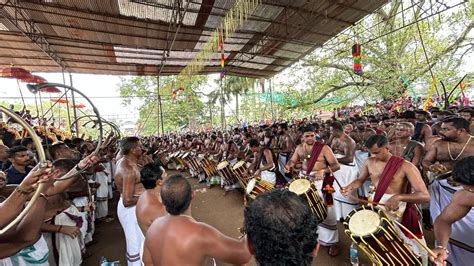 Thrissur Pooram 2023 Paramekkavu Pakal Pooram Pandimelam