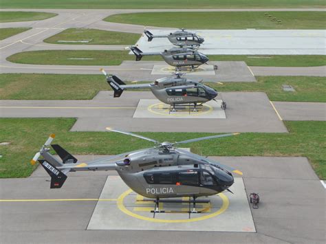 The National Police Of Peru Receives Its First Eurocopter Ec145