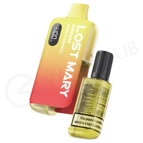 Triple Mango Lost Mary BM6000 Vape Kit 3 For 30