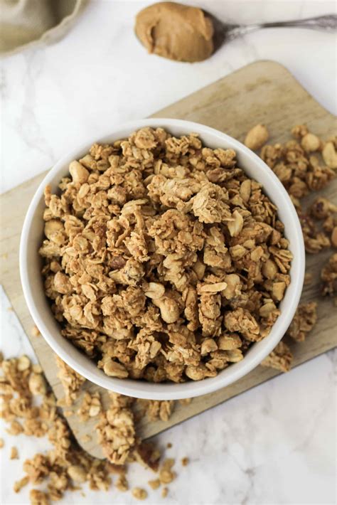 Peanut Butter Granola Recipe