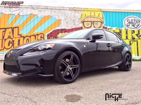 Lexus Is Niche Apex M Black Machined With Dark Tint X