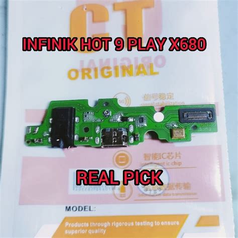 Jual Konektor Cas Papan Konektor Cas Mic Infinik Hot Play X Original Shopee Indonesia