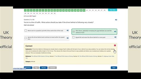 Uk Dvsa Car Driving Theory Test In 2023 Topic Attitude All Question 2