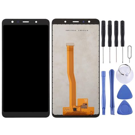 Glass Touchscreen And Lcd Assembled Black Samsung Galaxy A A F