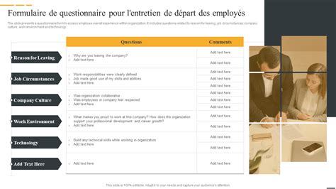 Mod Les De Questionnaire D Entrevue Indispensables Avec Exemples Et