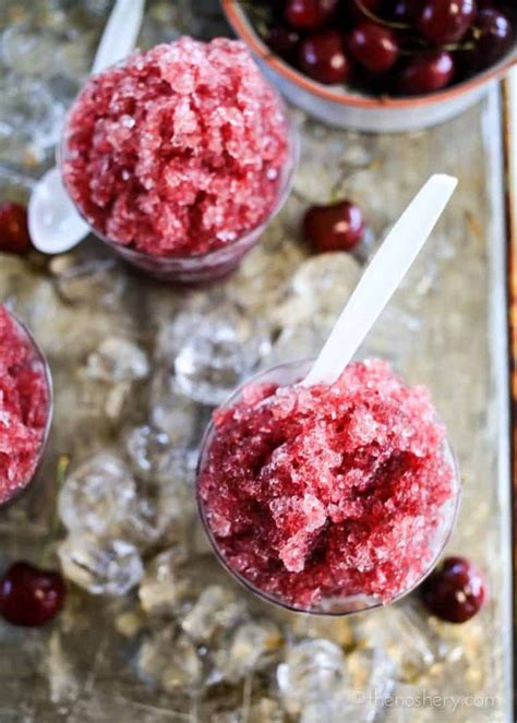 Piragua De Cherry Y Vainilla Cherry Vanilla Shaved Ice The Noshery