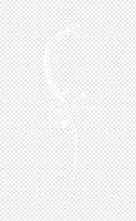 White Decorative Line Png