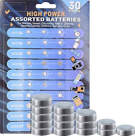 Amazon Cotchear Pcs Alkaline Cell Batteries Assorted Volt