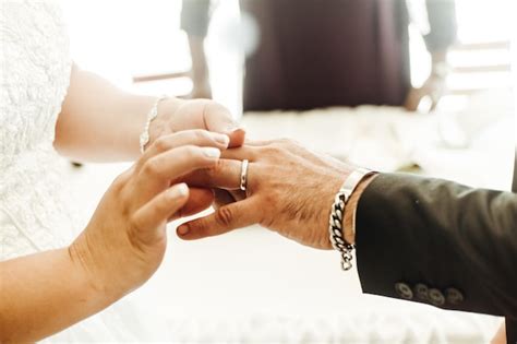 Premium Photo Horizontal Photograph Of A Woman S Hands Putting A