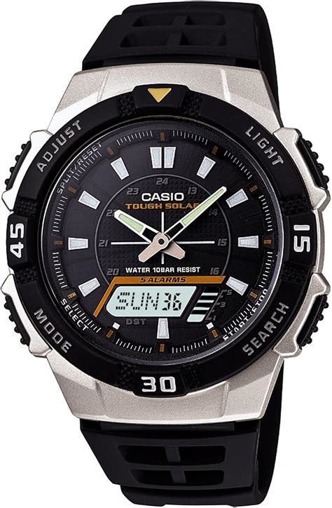 Casio Tough Solar Aq S W Ejf Mens Casio Watches Standard Casio