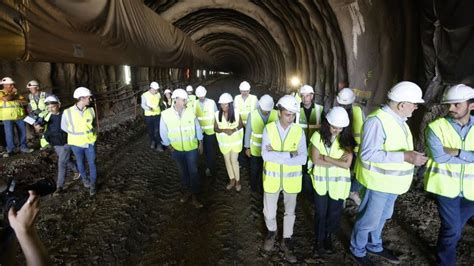 Así se construye en Lugo el nuevo túnel de Oural 45 metros a la semana