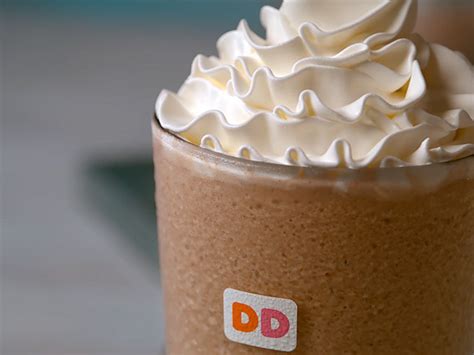 Hot Chocolate Now Frozen Dunkin Donuts