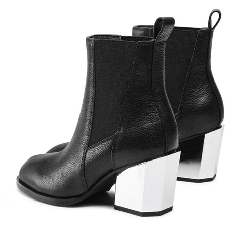 Stiefeletten United Nude Tetra Chelsea Mid Black Eschuhe De