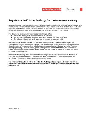 Ausf Llbar Online Bau Subunternehmervertrag Ihk Frankfurt Am Main Fax