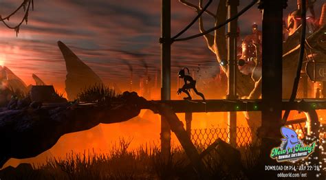 Oddworld L Odyss E D Abe Hd Vid O Et Images Pour La Sortie Du Remake