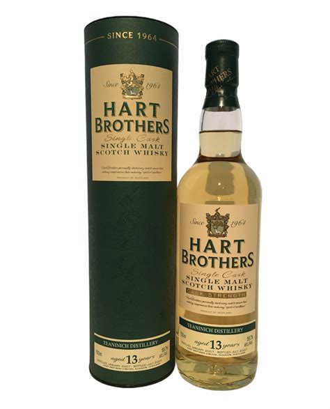 Hart Brothers Teaninich Distillery Jaar Single Malt Cl Koker