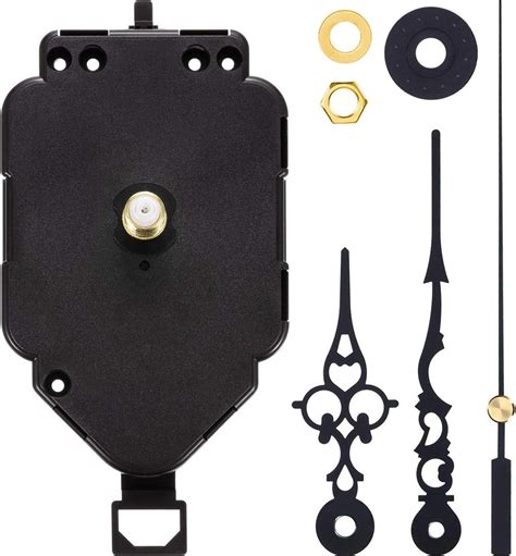 Hicarer Pendulum Clock Movement Quartz Diy Movement Kits Replacement Pendulum Clock Movement