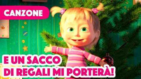 Masha e Orso E un sacco di regali mi porterà Canto Di Natale