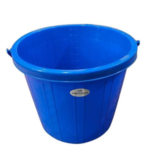 Blue Princeware Plastic Bucket For Household Size X X Mm