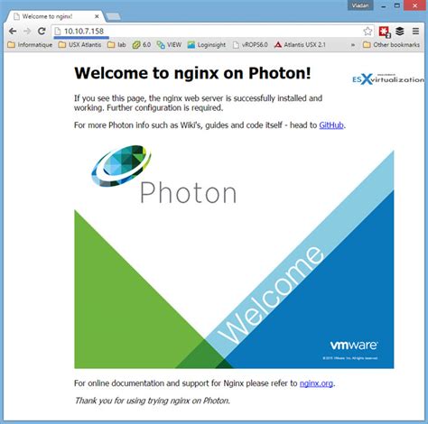 How To Install Photon Os In Vmware Vsphere Esx Virtualization