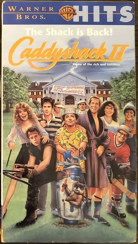 Caddyshack Ii 1988 R Vhscoverart