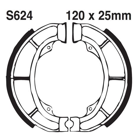 Bremsbacken Hinten EBC S624G Buffalo Quelle Skeggia 50 2000 EBay