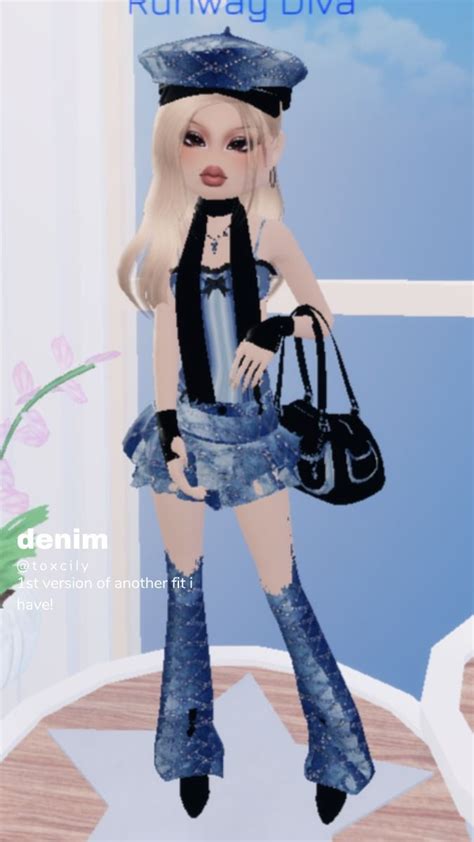 Denim Jeans Dti Dress To Impress In 2024 Dress To Impress