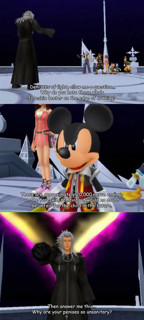 anyone remember this scene from kingdom hearts 2??? : r/kingdomheartsmemes