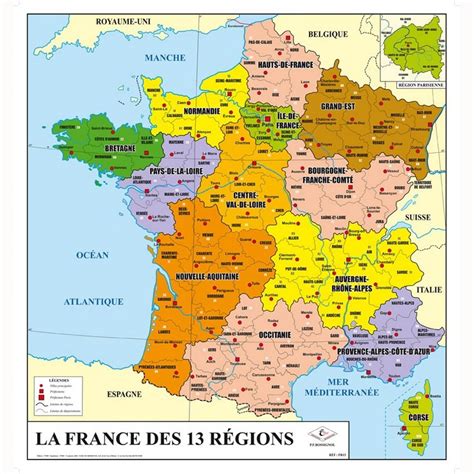 des cartes de la france de haute qualite carte de france carte de