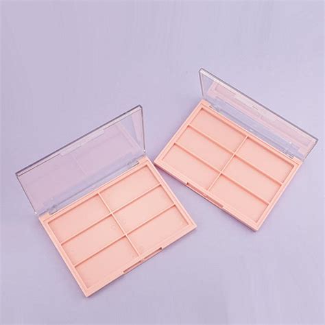 Eyeshadow Case 6 Holes With Clear Lid Zmic