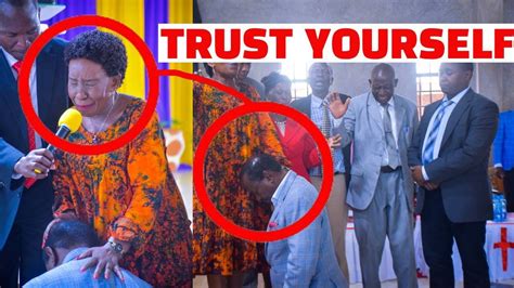 WACHA KUOGOPA RAIS FINALLY KALONZO MUSYOKA GETS PRAYED BY PASTOR AFTER