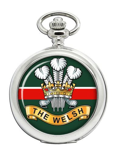 Welsh Regiment British Army Pocket Watch Ebay