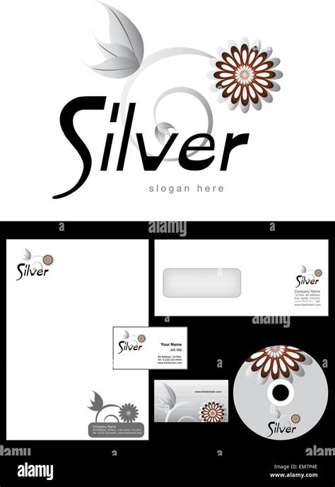 Silver logo hi-res stock photography and images - Alamy