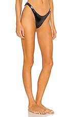 Nookie Panther High Rise Bikini Bottom In Black Revolve