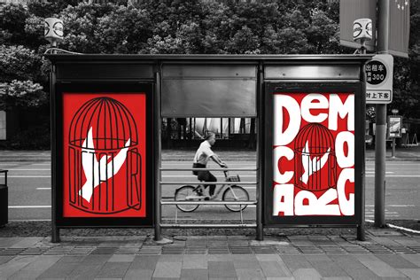 Poster “Democracy” on Behance