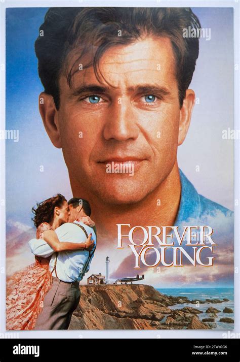 Front cover of publicity information for the movie Forever Young, a ...