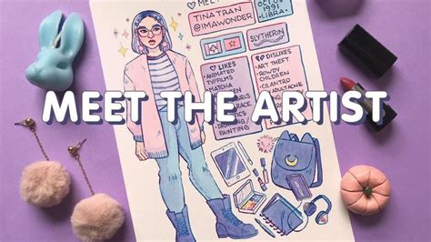 Meet The Artist Get To Know Me Meet The Artist Marker Art Artist