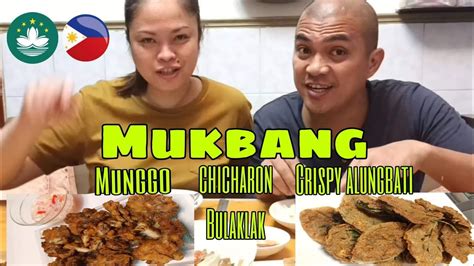 Munggo Chicharon Bulaklak At Crispy Alugbati MUKBANG YouTube