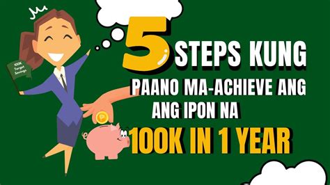 Paano Makaipon Ng K In Simple Steps Youtube