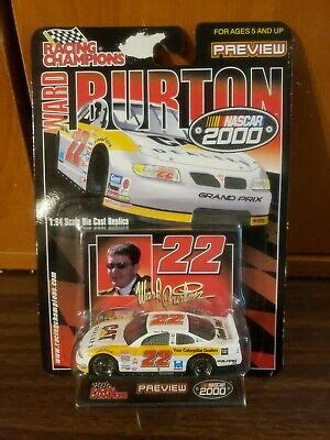 Ward Burton - 2000 #22 - "CAT Dealers" White Car - 1:64 Racing ...