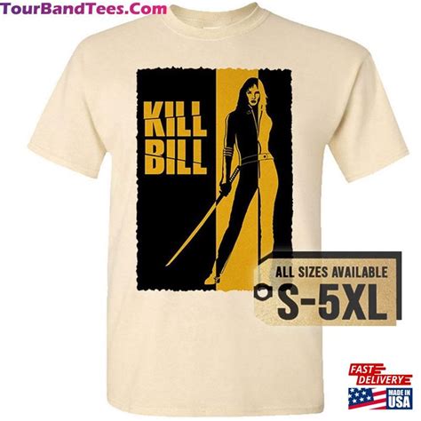 Kill Bill V21 Natural White Grey Vintage Men T Shirt All Sizes S 5xl