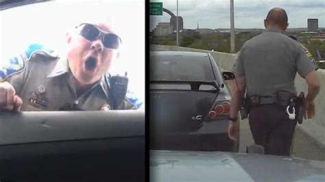 State Trooper Loses It After Driver Flips Him Off Youtube