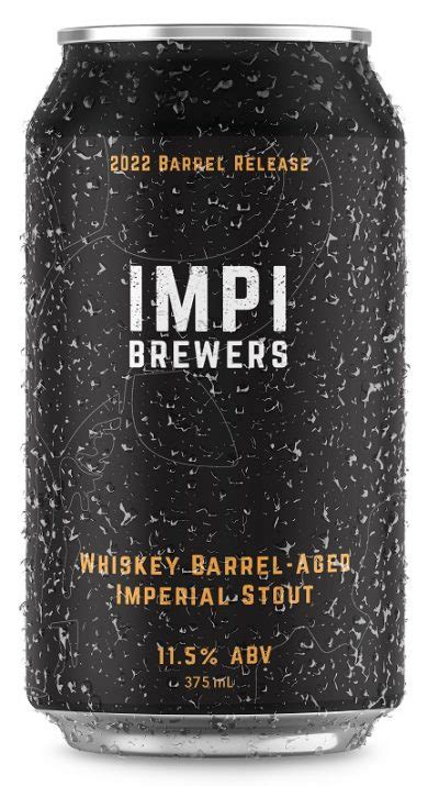 2022 Whiskey Barrel Aged Imperial Stout Impi Brewers