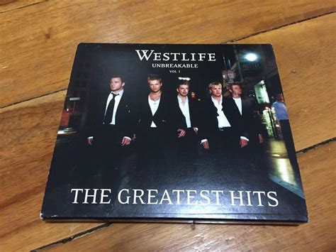 Westlife Unbreakable Greatest Hits Volume 1 Album Japanese Release