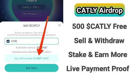 CATLY Airdrop Claim Free CATLY Token Instant Sell Withdraw