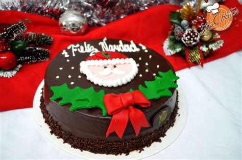 Pastel De Chocolate Postres Navideños Tartas Navideñas Repostería