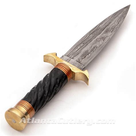 Fang Of The Dragon Damascus Dagger Atlanta Cutlery