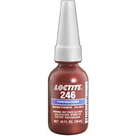 Loctite 246 Threadlocker Medium Strength 250 Ml Bottle At 100 In