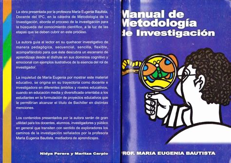 Manual De Metodologia De La Investigacion By Maria Eugenia Bautista Issuu